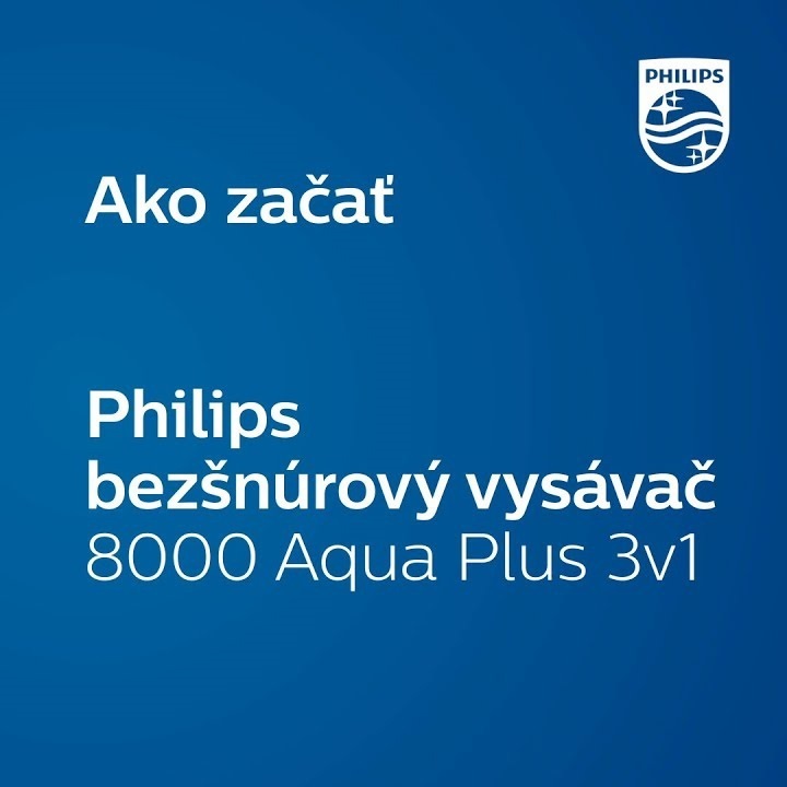 Tyčový vysávač Philips 8000 Series Aqua Plus XC8347/01 aku